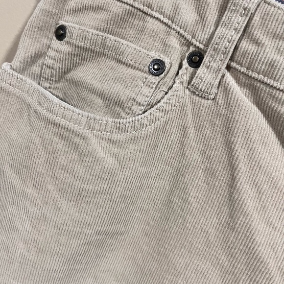 St John’s Bay Straight Leg Comfort Waist Tan Corduroy Pants Size 14 - Picture 7 of 8